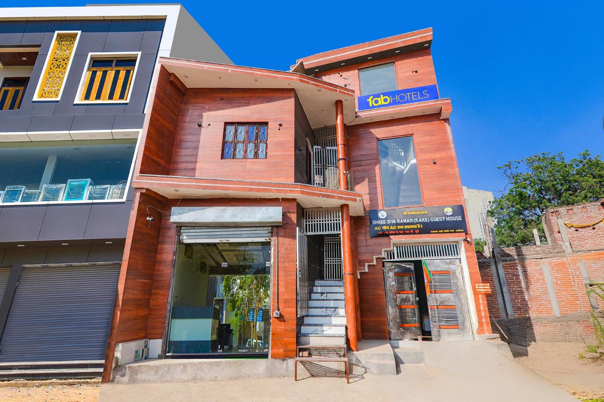 Fabexpress Shree Siya Raman - 500M From Shri Ram Janam Bhumi Hotel Ayodhya ภายนอก รูปภาพ